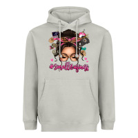 Moon Dust Small business messy bun Heavyweight Hoodie - texasbilliewilder