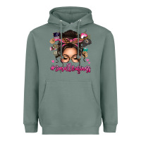 Sage Small business messy bun Heavyweight Hoodie - texasbilliewilder