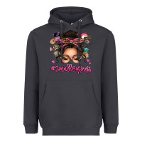 Smoke Small business messy bun Heavyweight Hoodie - texasbilliewilder