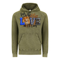 Vintage Olive For The Love Of The Lions Vintage Hoodie - LillyAllenDesigns