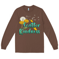 Chestnut scatter kindness Long Sleeve Tee - NancyCooperArtShop