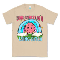 Mushroom your anxıett is a lying bitch malia Classic Tee - MaliasSmallBusiness