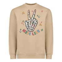Mushroom wife life Heavyweight Sweatshirt - MaliasSmallBusiness