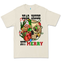 Bone Dead İnside But Merry Human Skull Premium Tee - FaDigitalArtStudio