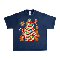 Navy christmas tree cake and cookies ado Urban Heavy Tee - AdoDesignShop