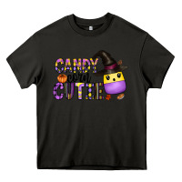 Asphalt Candy Corn Cutie Heavy Core Tee - CowhideDigitalArt