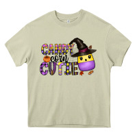 Mossy Candy Corn Cutie Heavy Core Tee - CowhideDigitalArt