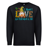 Black I think i love Fall most of all Premium Sweatshirt - NancyCooperArtShop