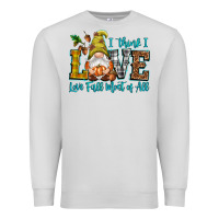 Dove Grey I think i love Fall most of all Premium Sweatshirt - NancyCooperArtShop