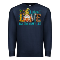Navy I think i love Fall most of all Premium Sweatshirt - NancyCooperArtShop