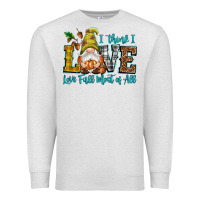 Oatmeal Heather I think i love Fall most of all Premium Sweatshirt - NancyCooperArtShop