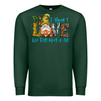 Sports Green I think i love Fall most of all Premium Sweatshirt - NancyCooperArtShop