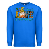 True Royal I think i love Fall most of all Premium Sweatshirt - NancyCooperArtShop
