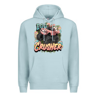 Blue Mist Egg crusher Easter truck Easter Day Premium Hoodie - HowdyJamesFarm