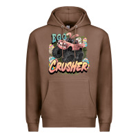 Chestnut Egg crusher Easter truck Easter Day Premium Hoodie - HowdyJamesFarm