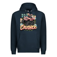 Navy Egg crusher Easter truck Easter Day Premium Hoodie - HowdyJamesFarm