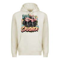 Oatmeal Heather Egg crusher Easter truck Easter Day Premium Hoodie - HowdyJamesFarm