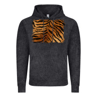 Vintage Black handdrawn tiger pattern background Vintage Hoodie - BarkalooDesign
