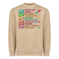 Mushroom sister beautiful loyal reliable Heavyweight Sweatshirt - MaliasSmallBusiness