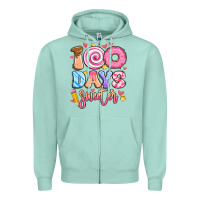 Seafoam 100 days sweeter Zipper Hoodie - Artiststas