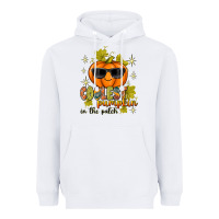 White Coolest Pumpkin In The Patch Heavyweight Hoodie - texasbilliewilder