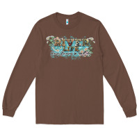 Chestnut river life Long Sleeve Tee - NancyCooperArtShop