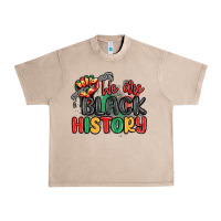 French Oak we are black history Urban Heavy Tee - MaliasSmallBusiness
