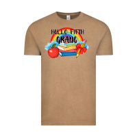 Vintage Coffee back to school hello fifth grade 3200x2400 Vintage Tee - AdoDesignShop