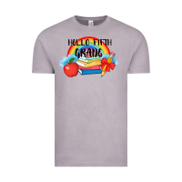 Vintage Zinc back to school hello fifth grade 3200x2400 Vintage Tee - AdoDesignShop