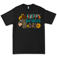 Black happy mothers day Premium Tee - RacoonDesign