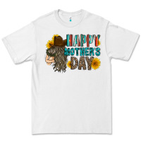 White happy mothers day Premium Tee - RacoonDesign