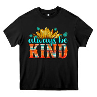 Black always be kind Heavy Core Tee - HRA Design Shop