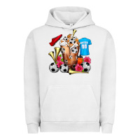 Pigment Lunar Rock Soccer Cold Drink Frappe Urban Hoodie - FaDigitalArtStudio