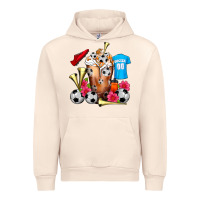 Sandshell Soccer Cold Drink Frappe Urban Hoodie - FaDigitalArtStudio