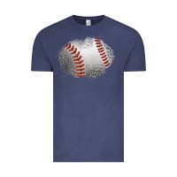 Vintage Denim leopard baseball patch Vintage Tee - Jasminsmagicworld