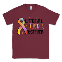 Burgundy we are all tied together Classic Tee - MaliasSmallBusiness