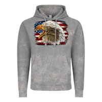 Cloud Rock American Flag Eagle Vintage Hoodie - LillyAllenDesigns