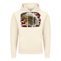 Vintage Artic American Flag Eagle Vintage Hoodie - LillyAllenDesigns