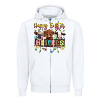 Happy Easter Heifers Zipper Hoodie | Teevron