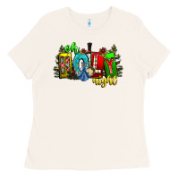 Bone oh holy night Ladies Tee - CowhideDigitalArt
