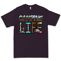 Plum camping life Premium Tee - CowhideDigitalArt