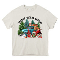 Cream hanging with my gnomies Heavy Core Tee - FaDigitalArtStudio