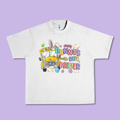 Every Bunny's Favorite Bus Driver Malia Urban Heavy Tee Designed By Maliassmallbusiness