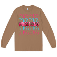 Toasted Coconut wrestling mama Long Sleeve Tee - MaliasSmallBusiness