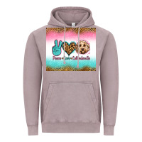 Vintage Zinc peace love labradoodle Vintage Hoodie - Jasminsmagicworld