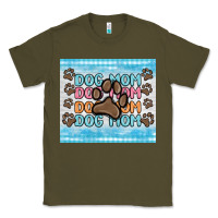 Army Green dog mom Classic Tee - MaliasSmallBusiness