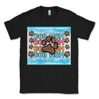 Black dog mom Classic Tee - MaliasSmallBusiness