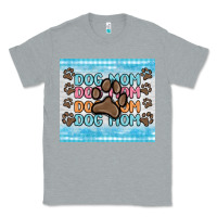 Heather Grey dog mom Classic Tee - MaliasSmallBusiness