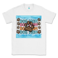 White dog mom Classic Tee - MaliasSmallBusiness