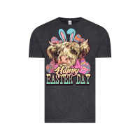 Vintage Black Easter Day Cow Vintage Tee - NancyCooperArtShop